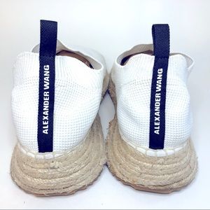 Alexander Wang DYLAN White Espadrille Sneakers